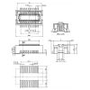 60-PIN CONNECTOR AVX 24 5087 060 900 861 (WaveCom)